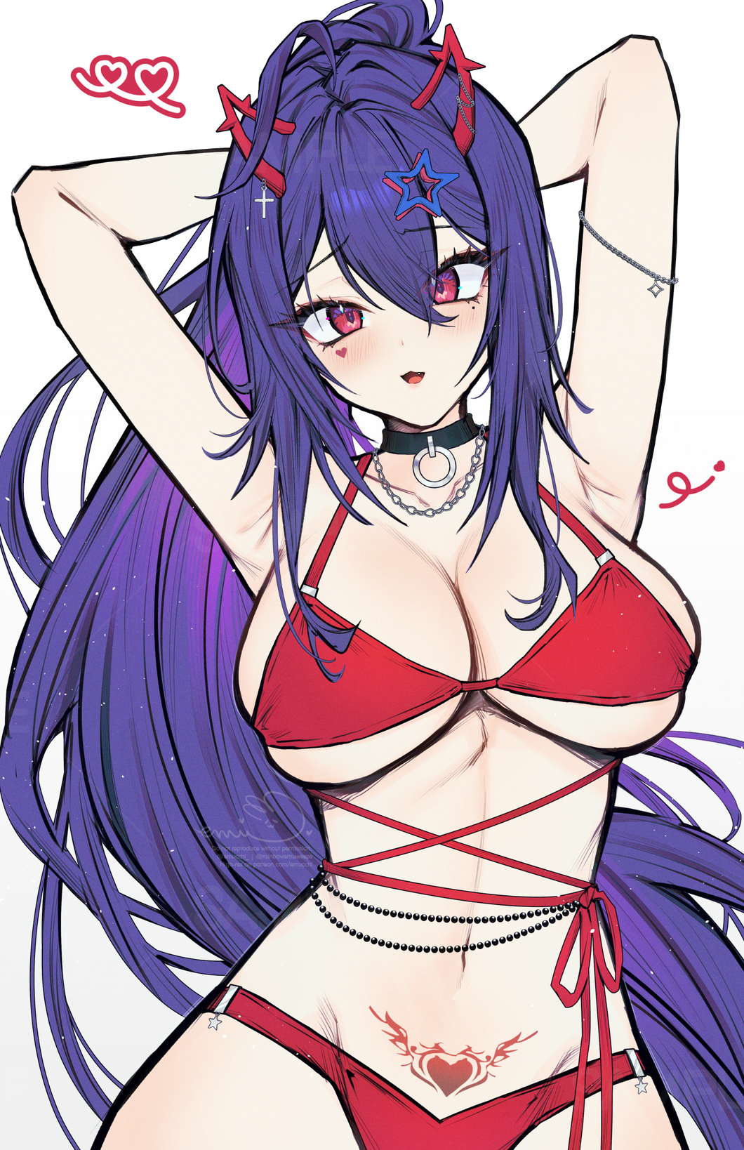 AKUMA NIHMUNE NUMI SUMMER POSTER PRINT