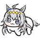 Uma Musume Doro Hanging Double Sided Charm - Oguri Cap acrylic charm by concon