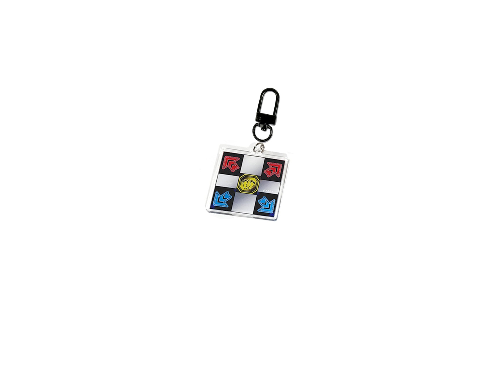 Pump It Up PIU Arrow Pad Double Sided Acrylic Charm