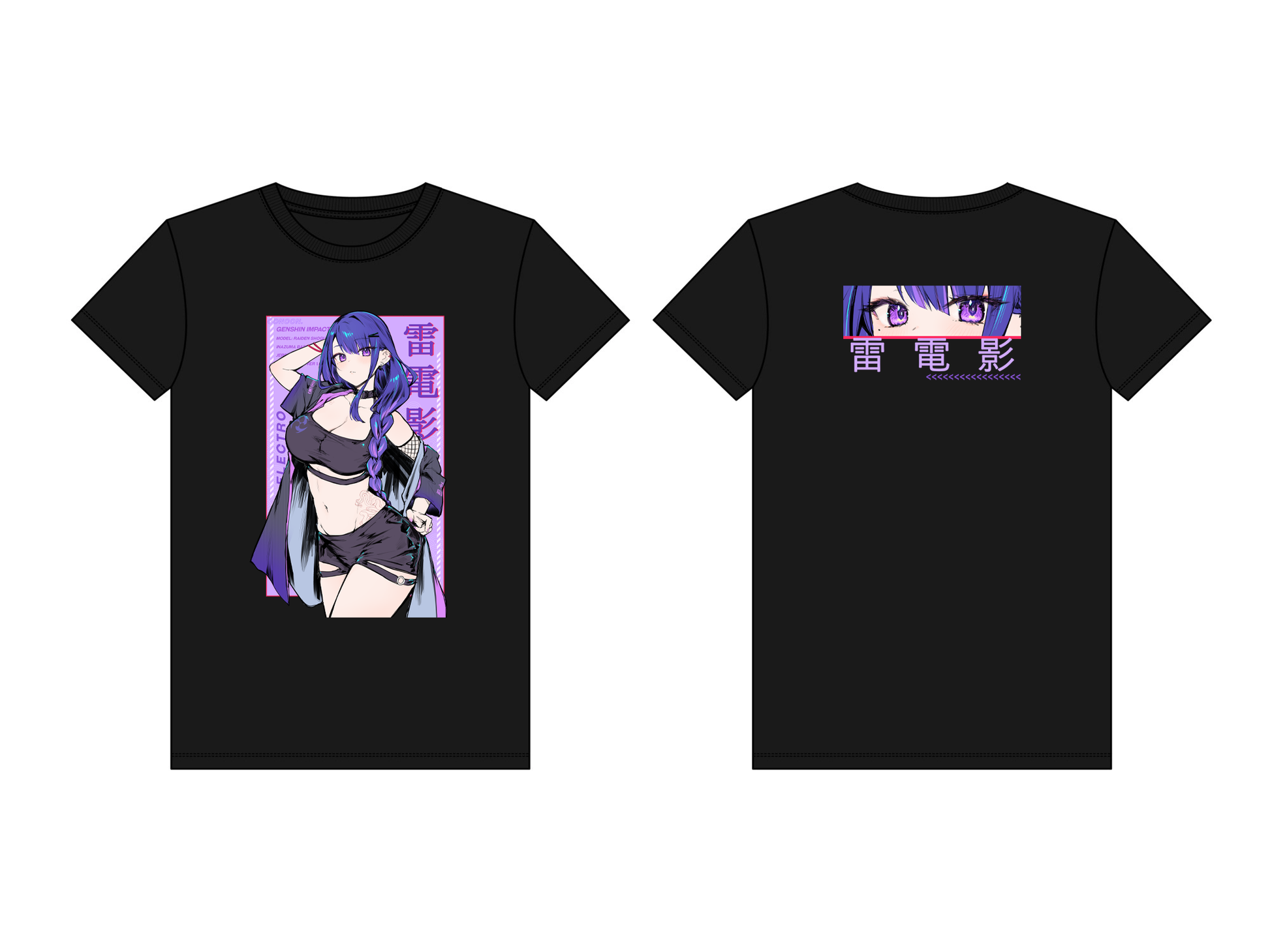 Genshin Impact Raiden Shogun Unisex Shirt - Genshin Impact, Shirts merch by concon