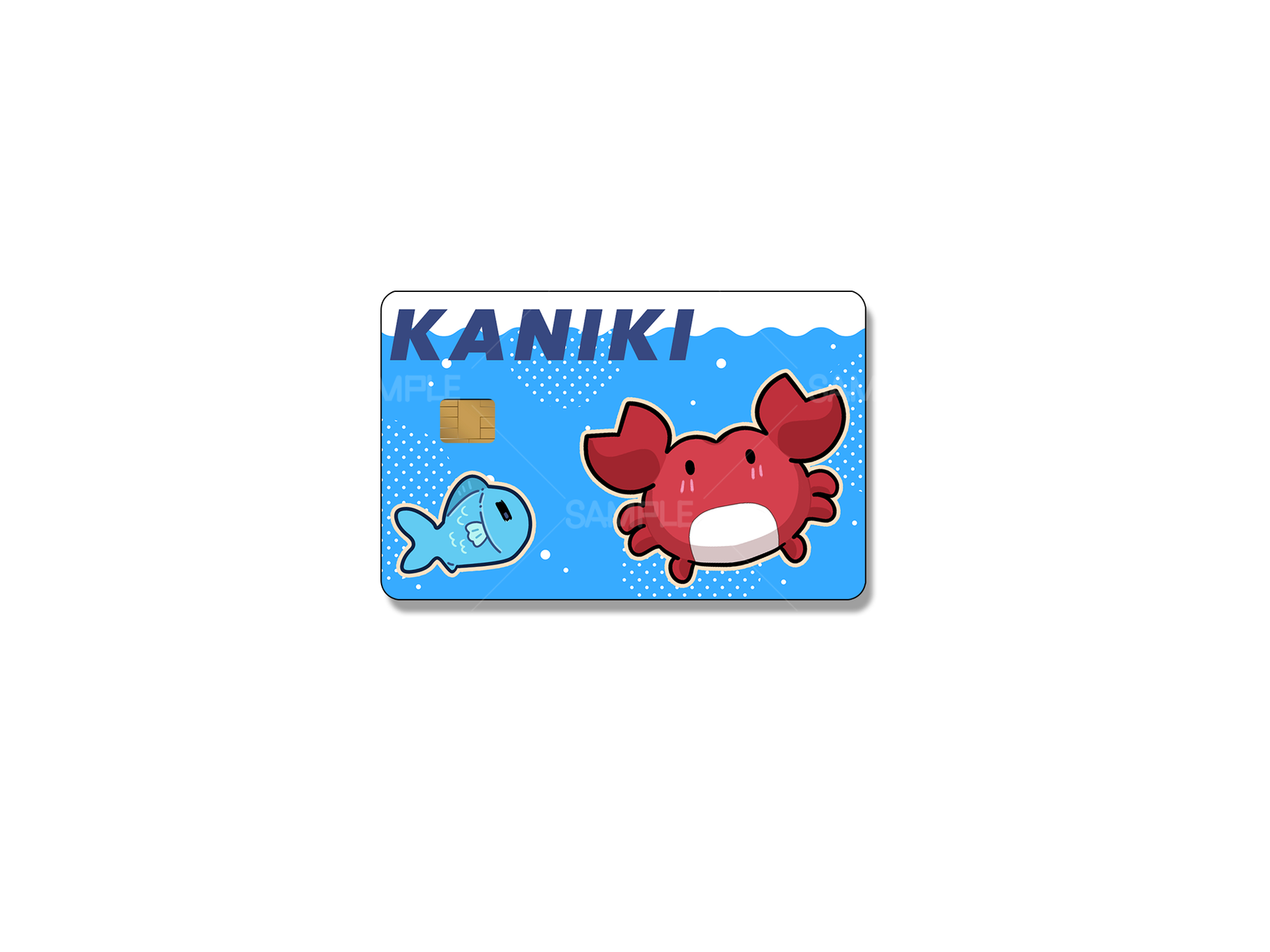 Sameko Saba Kaniki VTuber Credit Card Skin