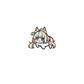 Sameko Saba Doro Mini Sticker