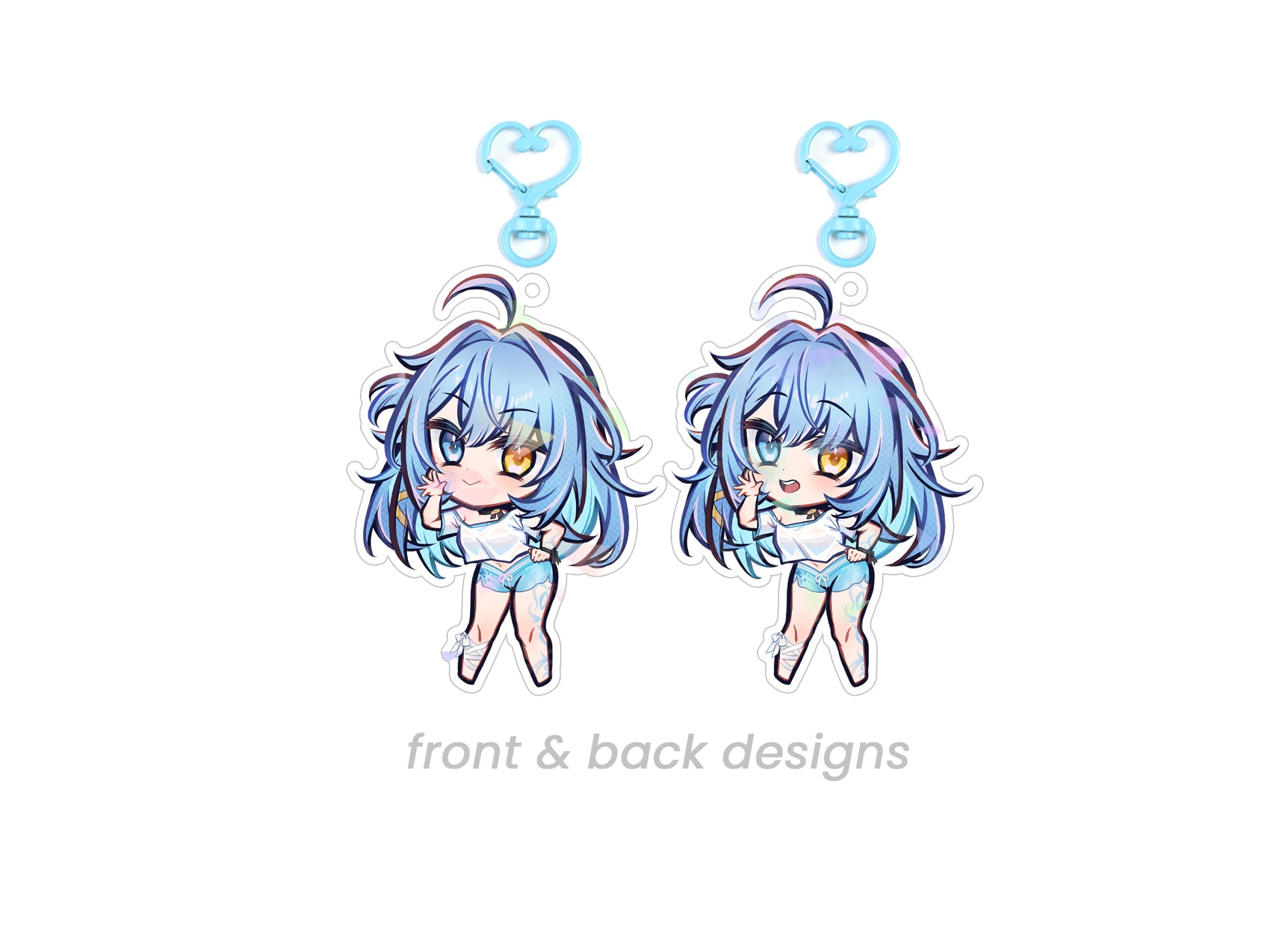 Sayu Sincronisity Double Sided Chibi Acrylic Charm