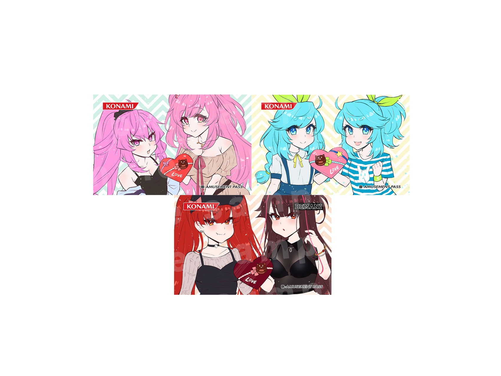 SDVX EA Game Card Stickers - Card Sticker, Rhythm Games, SDVX merch by concon