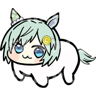 Uma Musume Doro Mini Sticker - Seiun Sky character sticker by concon