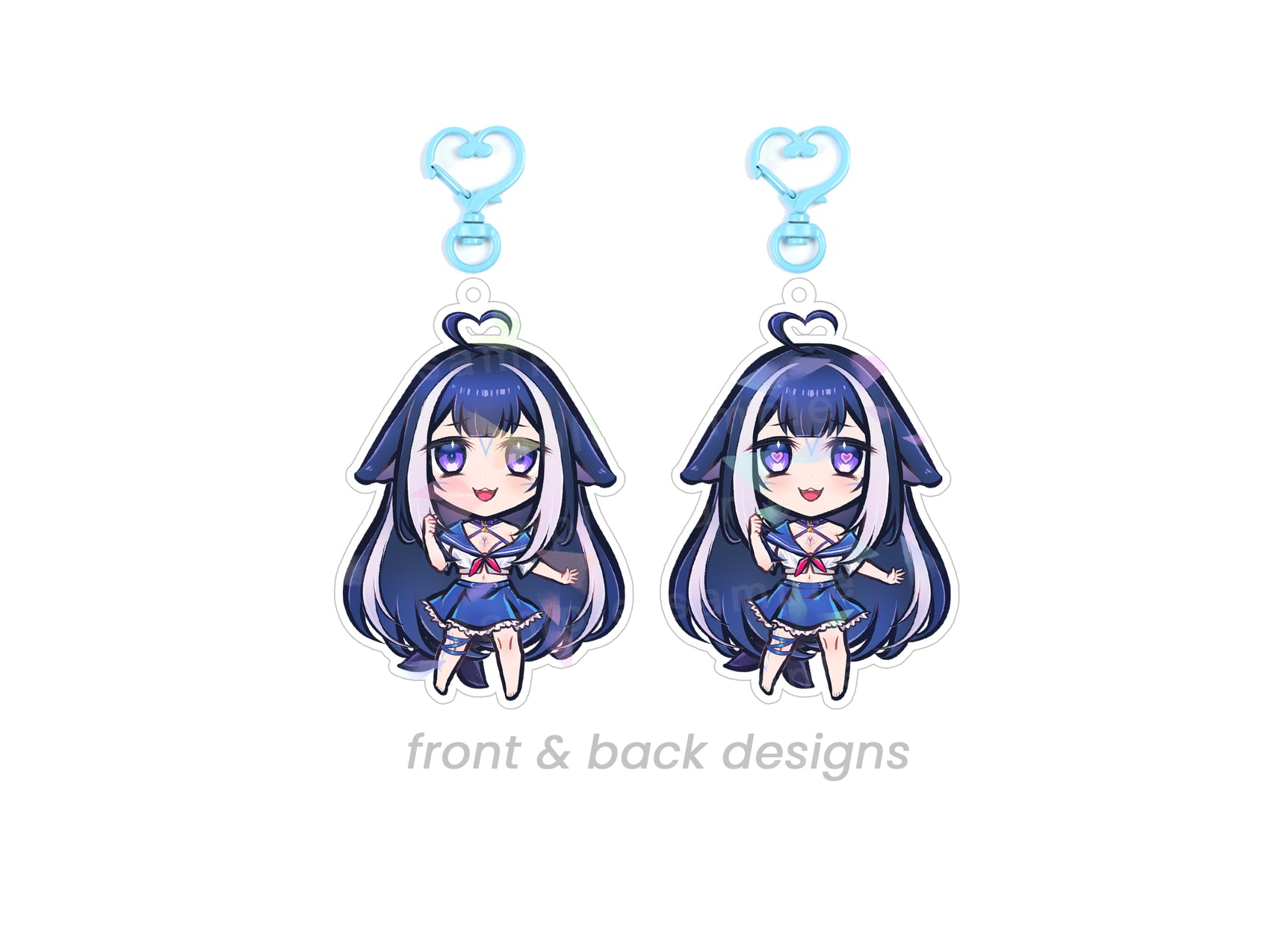Shylily Double Sided Chibi Acrylic Charm