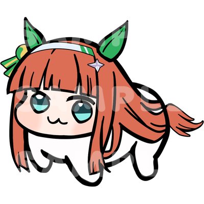 Uma Musume Doro Hanging Double Sided Charm - Silent Suzuka acrylic charm by concon