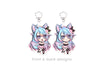 Silvervale Double Sided Chibi Acrylic Charm