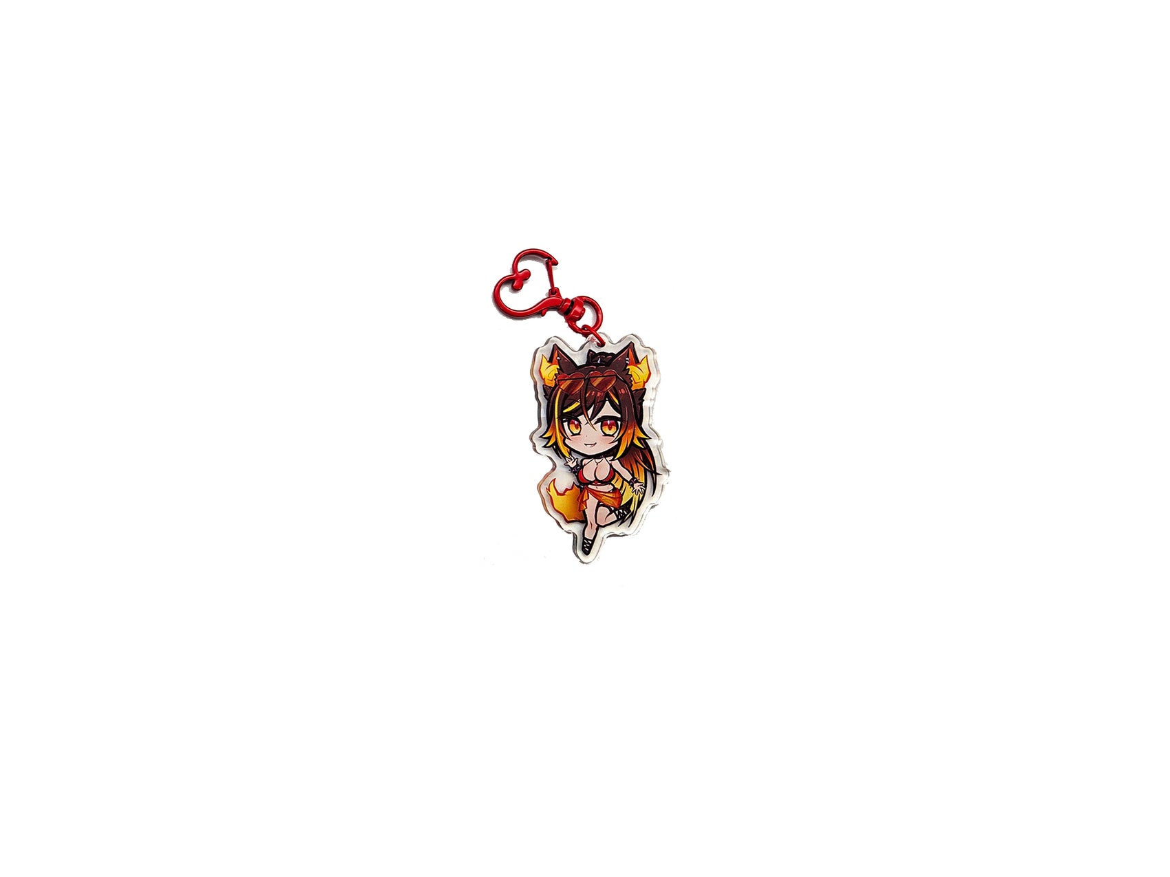 Sinder Double Sided Chibi Acrylic Charm