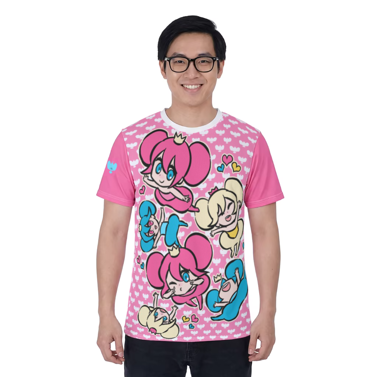 IIDX SMOOOOCH PINK SHIRT
