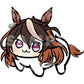 Uma Musume Doro Hanging Double Sided Charm - Symboli Rudolf acrylic charm by concon