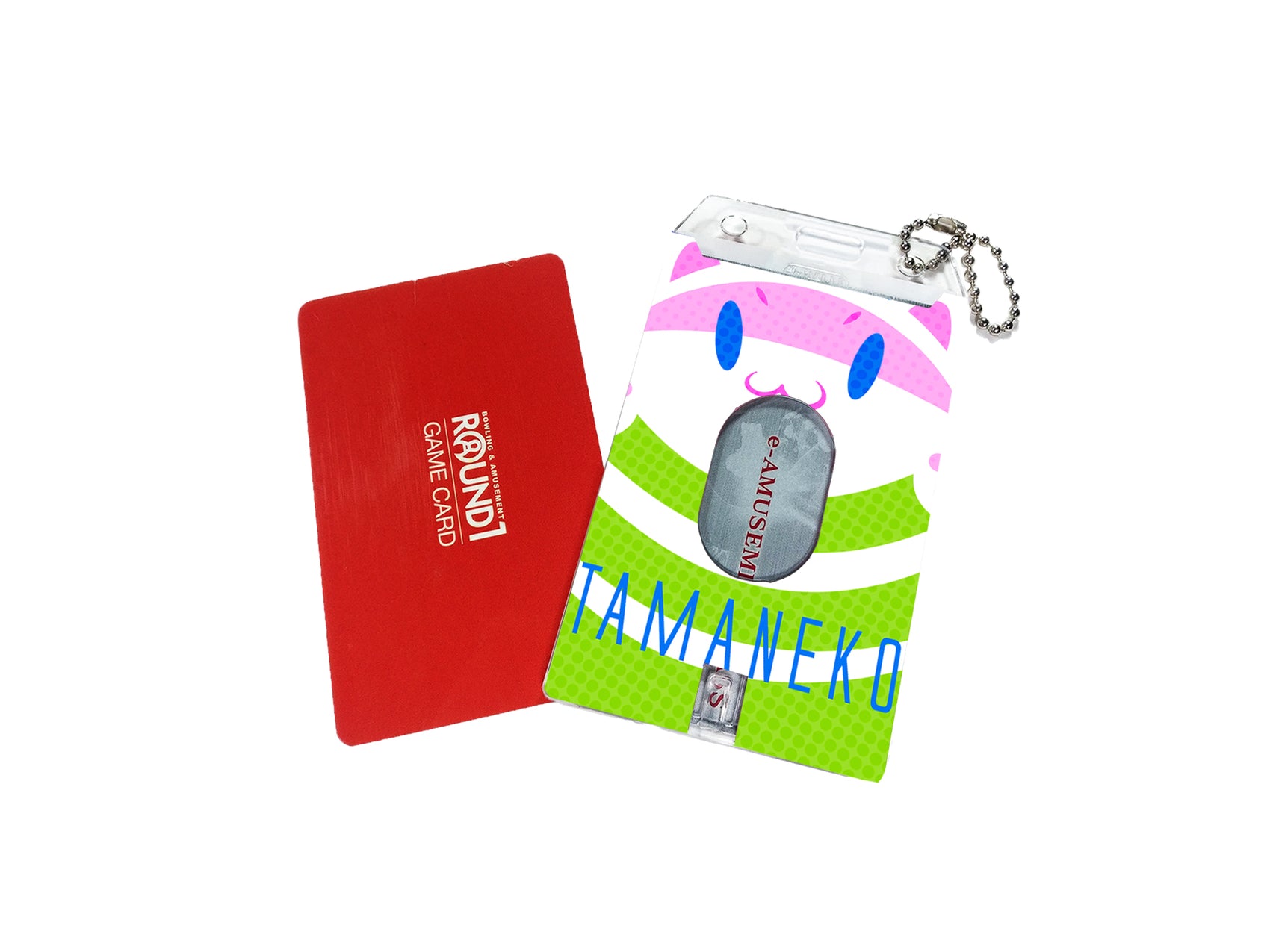 SDVX Tamaneko Game Acrylic Card Holder - detail view