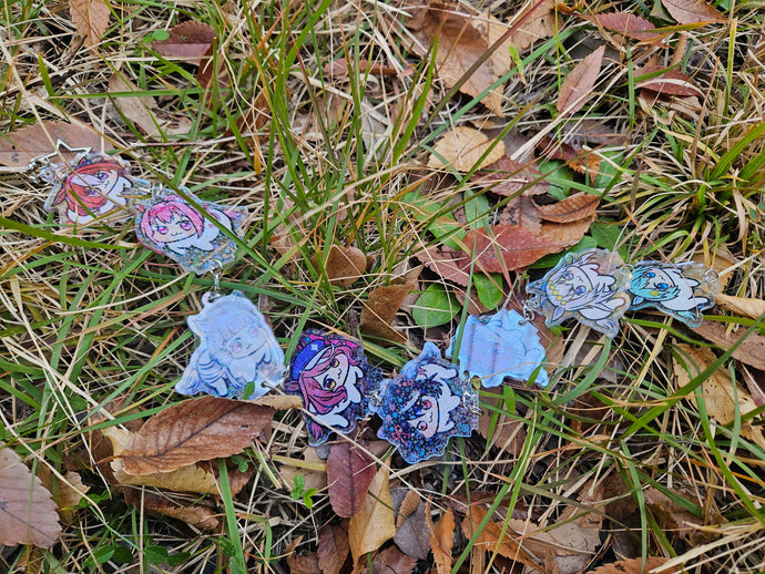 UMA MUSUME DORO HANGING DOUBLE SIDED CHARMS & STANDEE