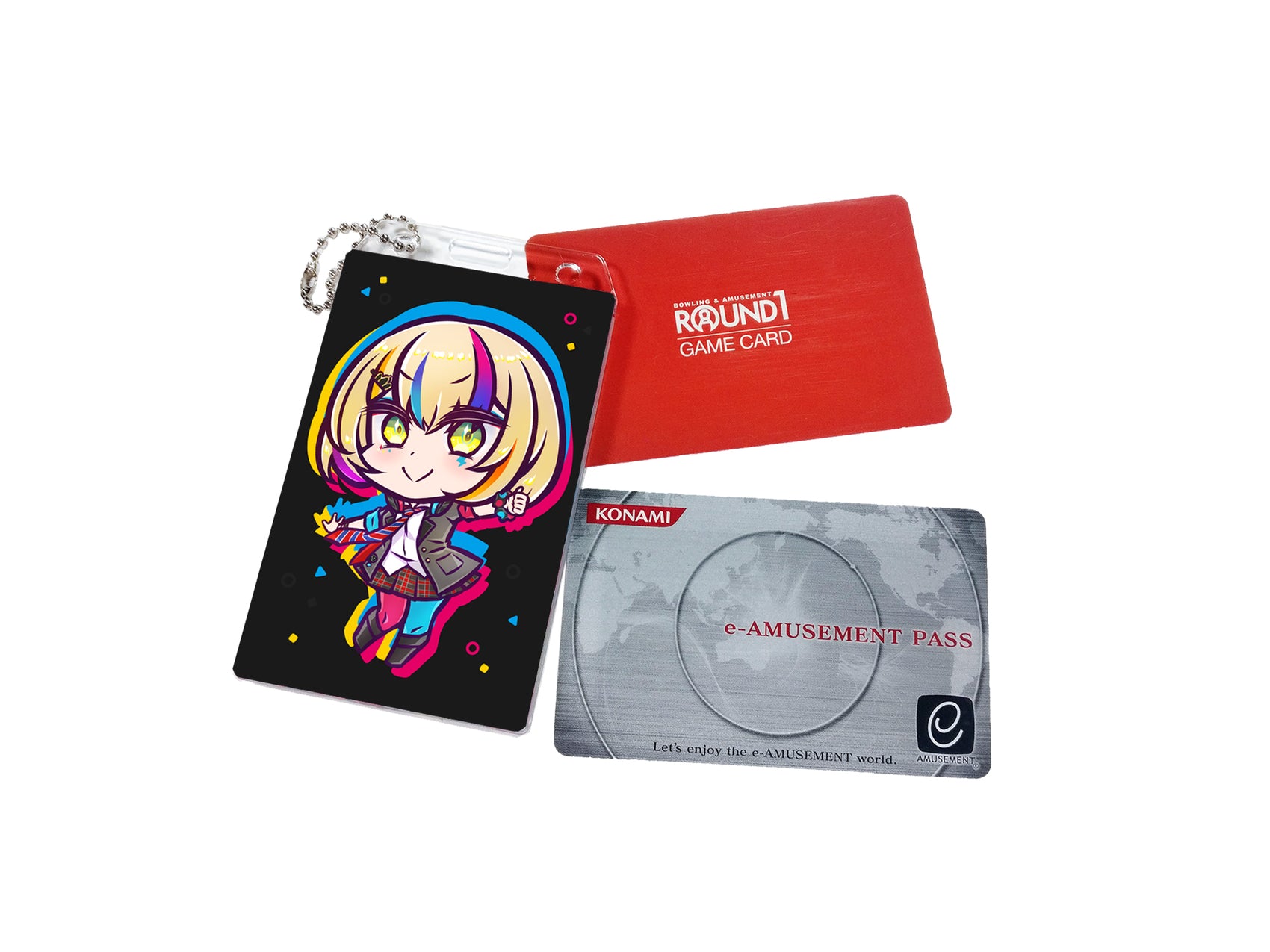 WACCA Elizabeth Game Acrylic Card Holder - Card Holder, Rhythm Games, Wacca merch by concon