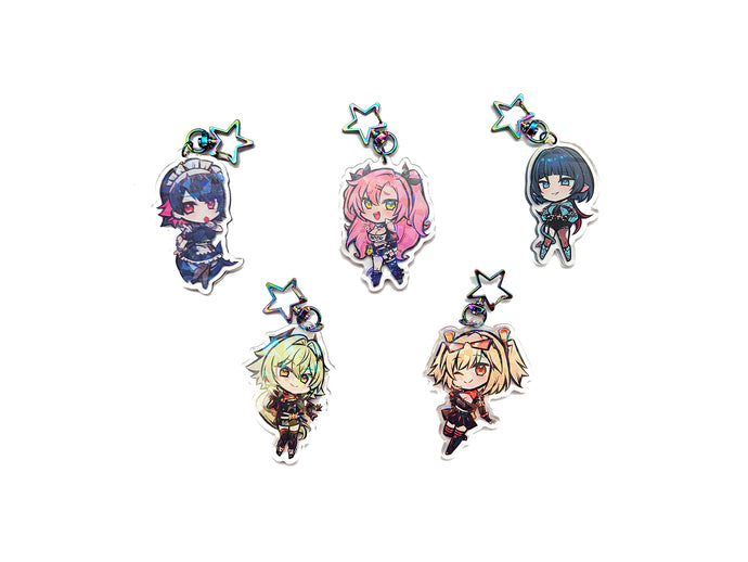 ZENLESS ZONE ZERO DOUBLE SIDED CHIBI ACRYLIC CHARMS