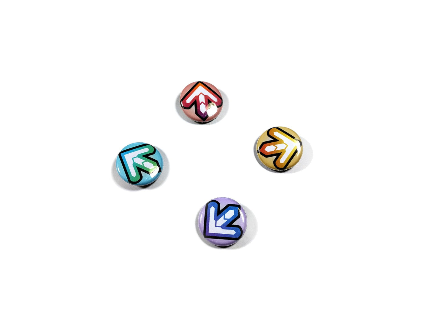 DDR Vivid Arrow Button Set
