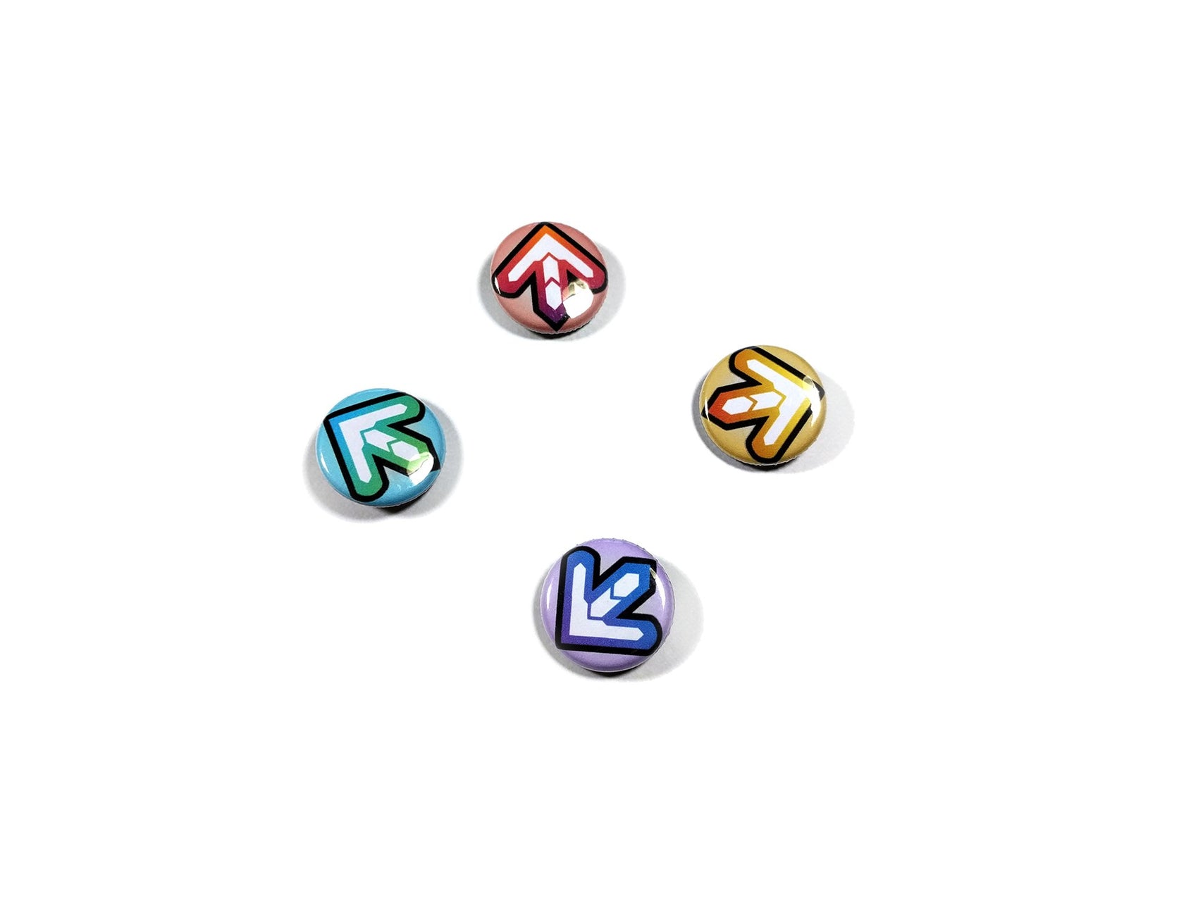 DDR Vivid Arrow Button Set