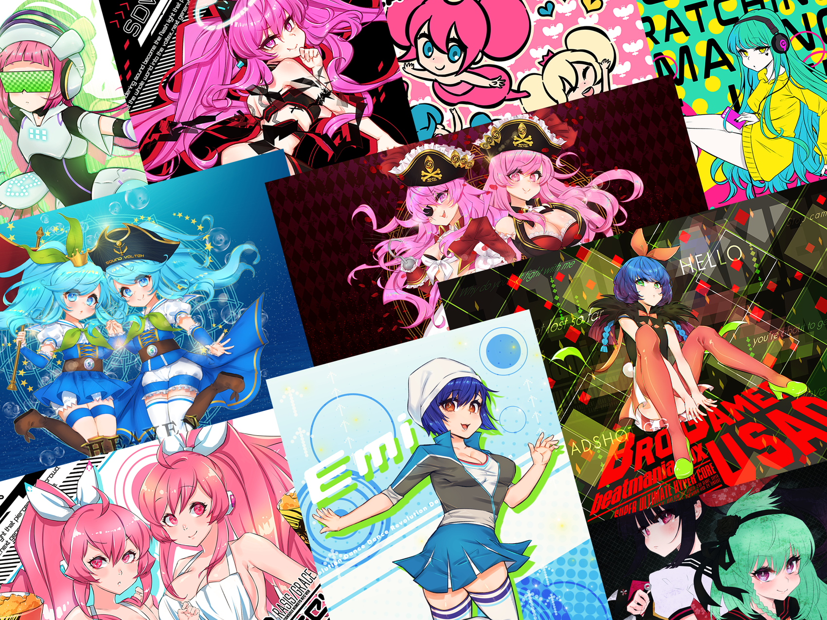 BEMANI Poster Prints