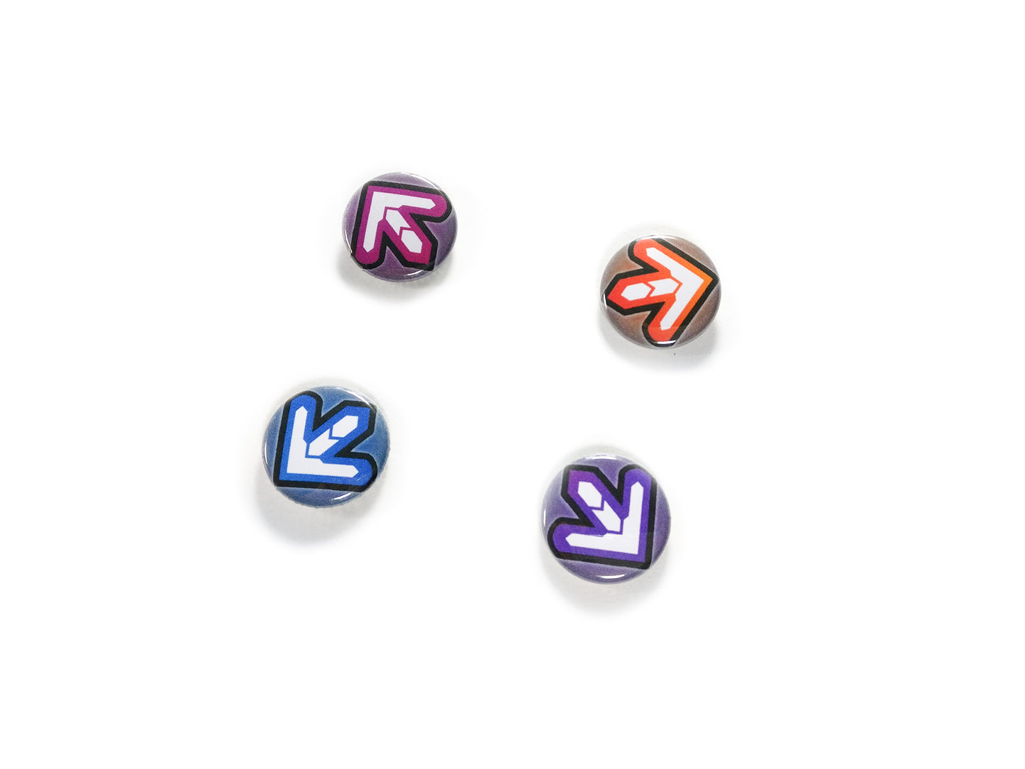 DDR RAINBOW ARROW BUTTON SET