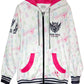 SDVX 5 Vivid Wave Zipper Hoodie - Graphic, Hoodies, Rhythm Games merch by concon