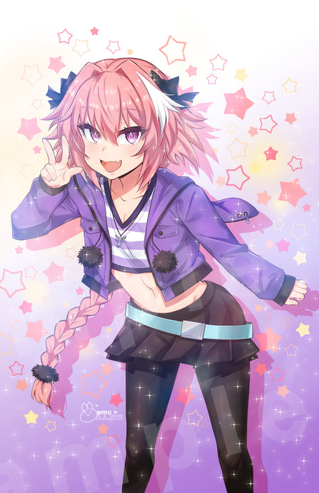 FATE GRAND ORDER ASTOLFO POSTER PRINT