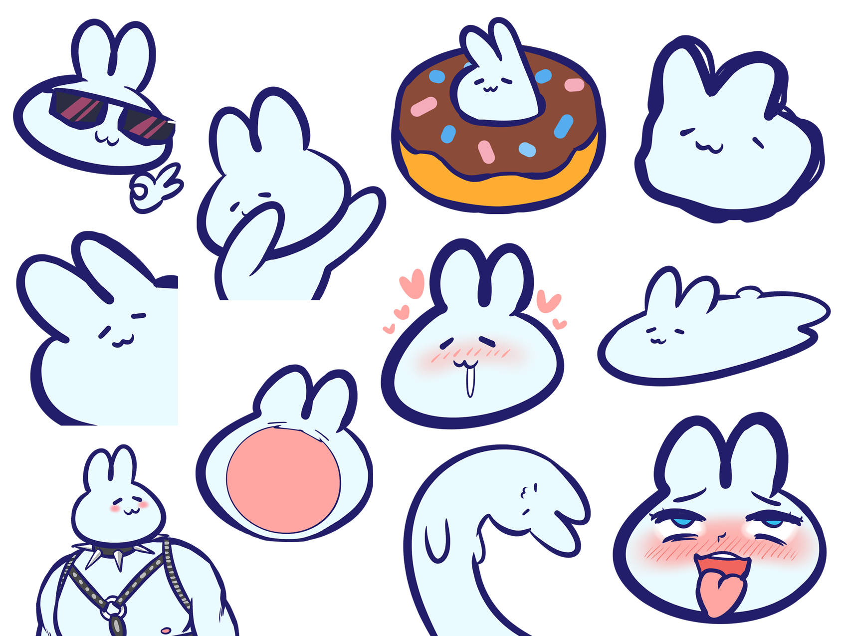 Emubuns Lapis Original Mini Sticker - concon merch, Lapis Merch, Mini Sticker merch by concon