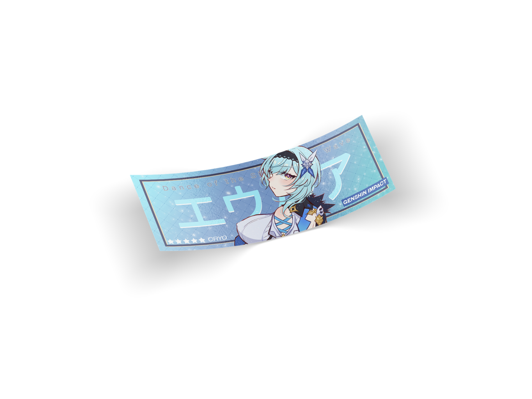 Genshin Eula Decal Slap - Genshin Impact, Other, Slaps merch by concon