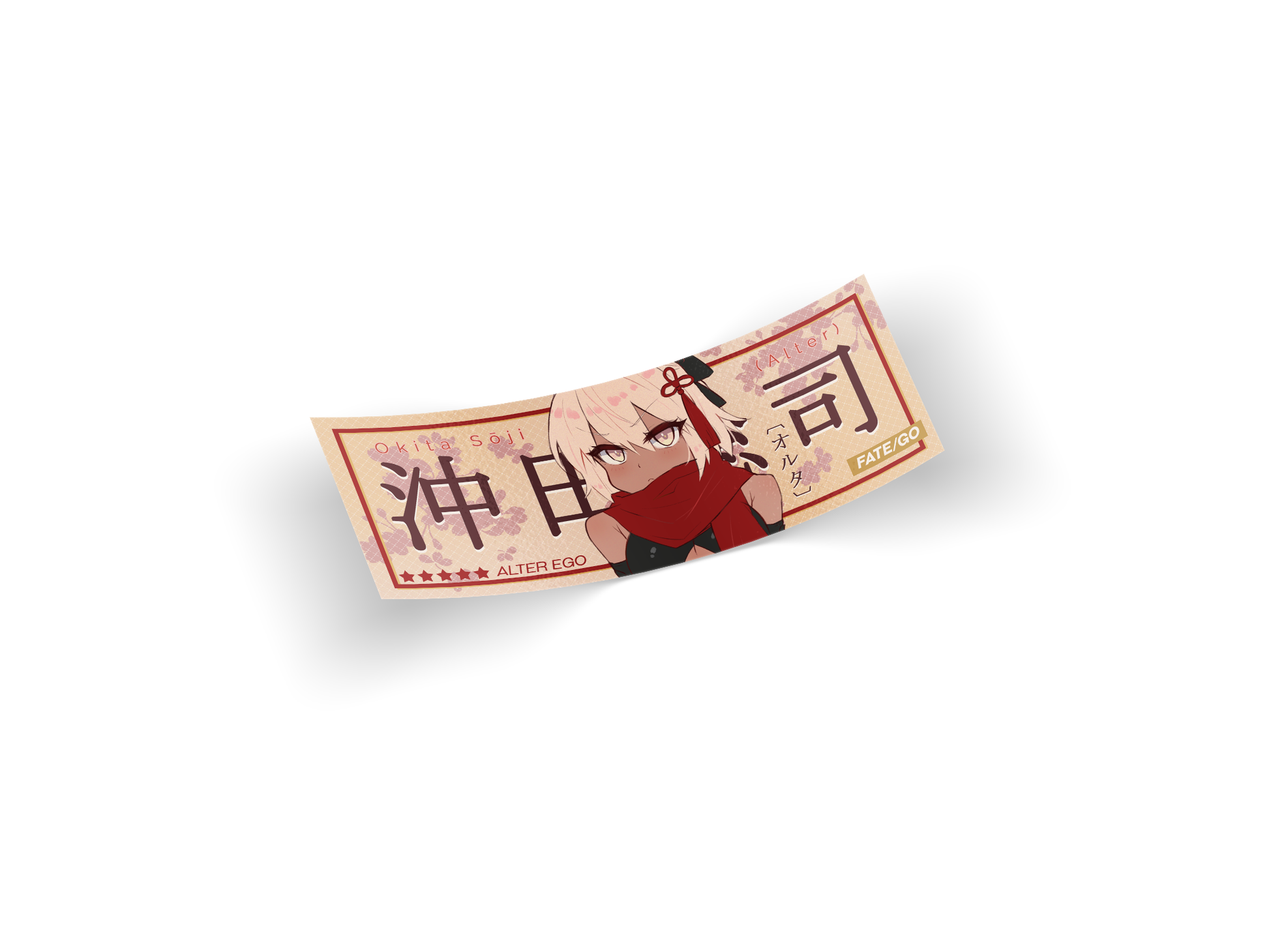 Fate Okita Alter Decal Slap - Other, Slaps merch by concon