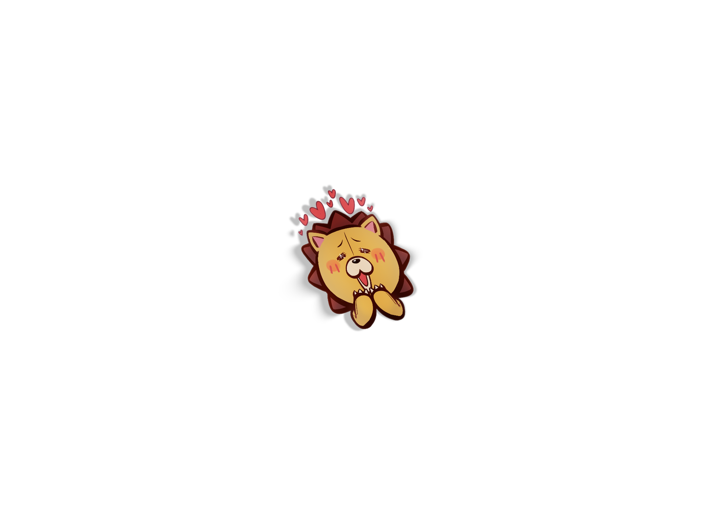 Bleach Kon Die-Cut Mini Sticker - anime, Mini Sticker merch by concon