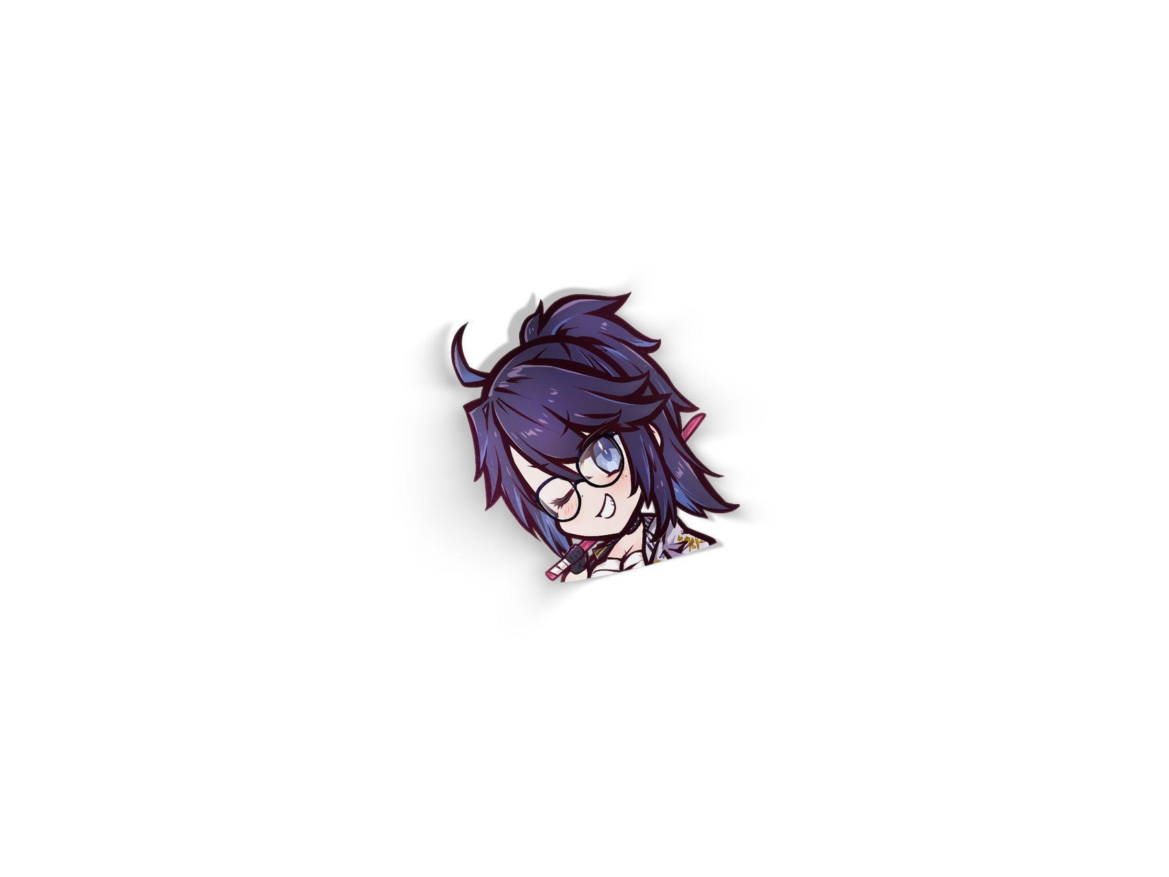 Kson Chibi Die-Cut Decal - Die-Cut, Indie, Mini Sticker merch by concon