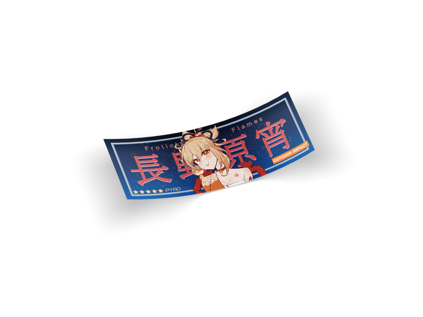 Genshin Yoimiya Decal Slap - Genshin Impact, Other, Slaps merch by concon