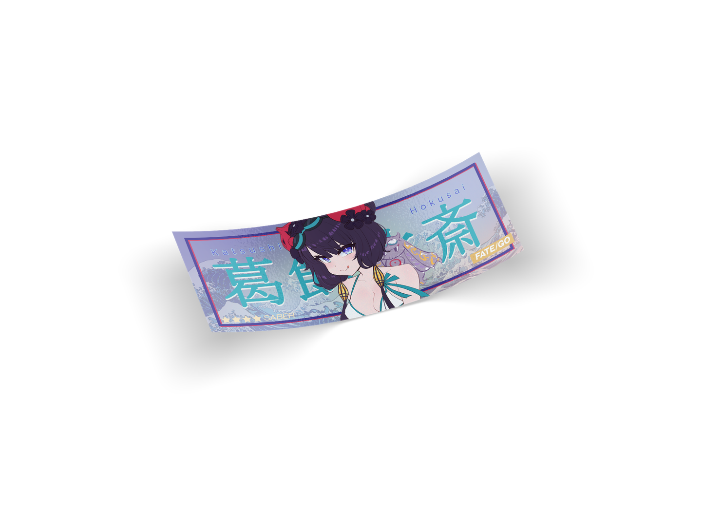 Fate Hokusai (Summer) Decal Slap - Other, Slaps merch by concon