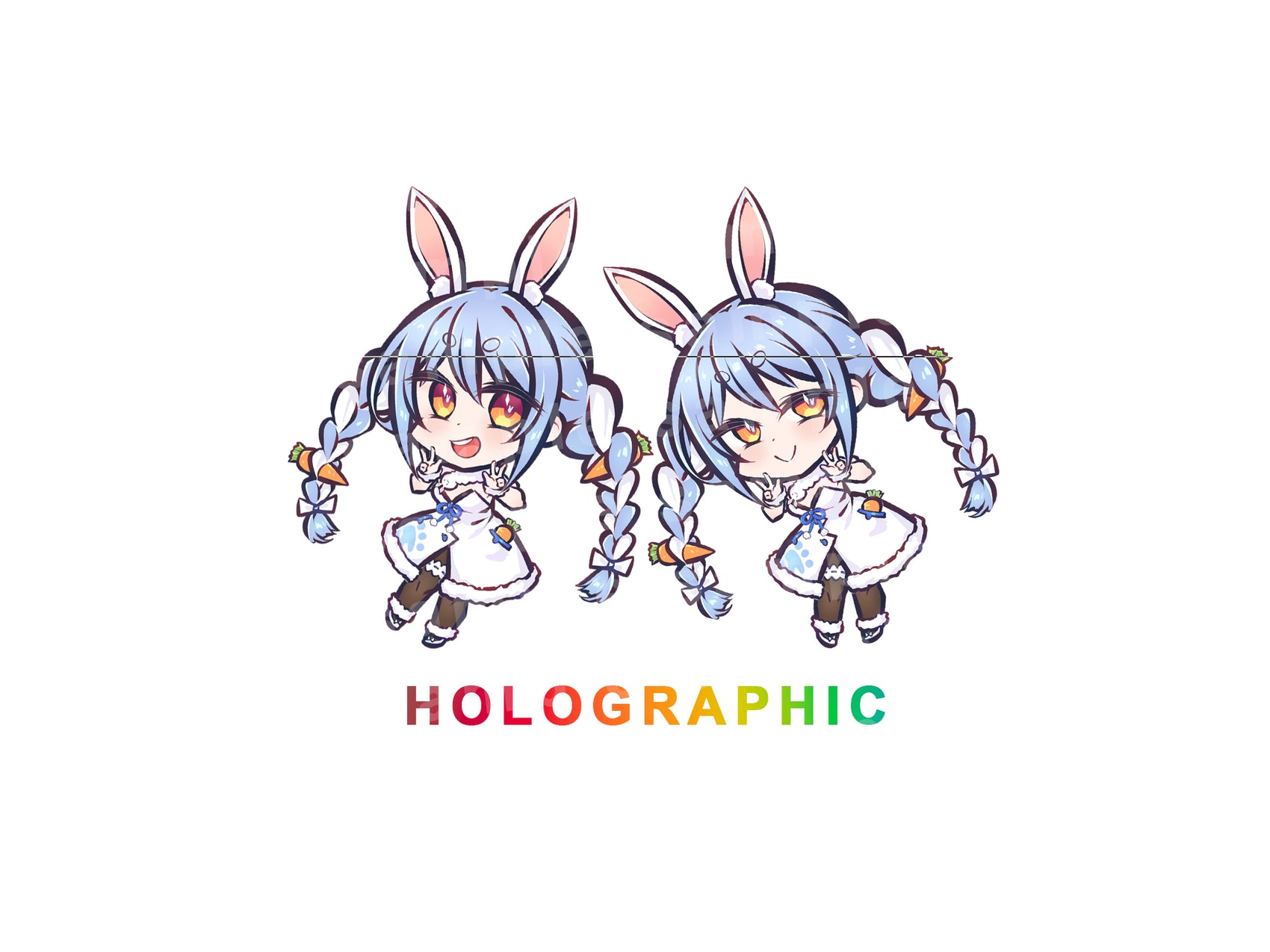 Hololive Usada Pekora Chibi Charm