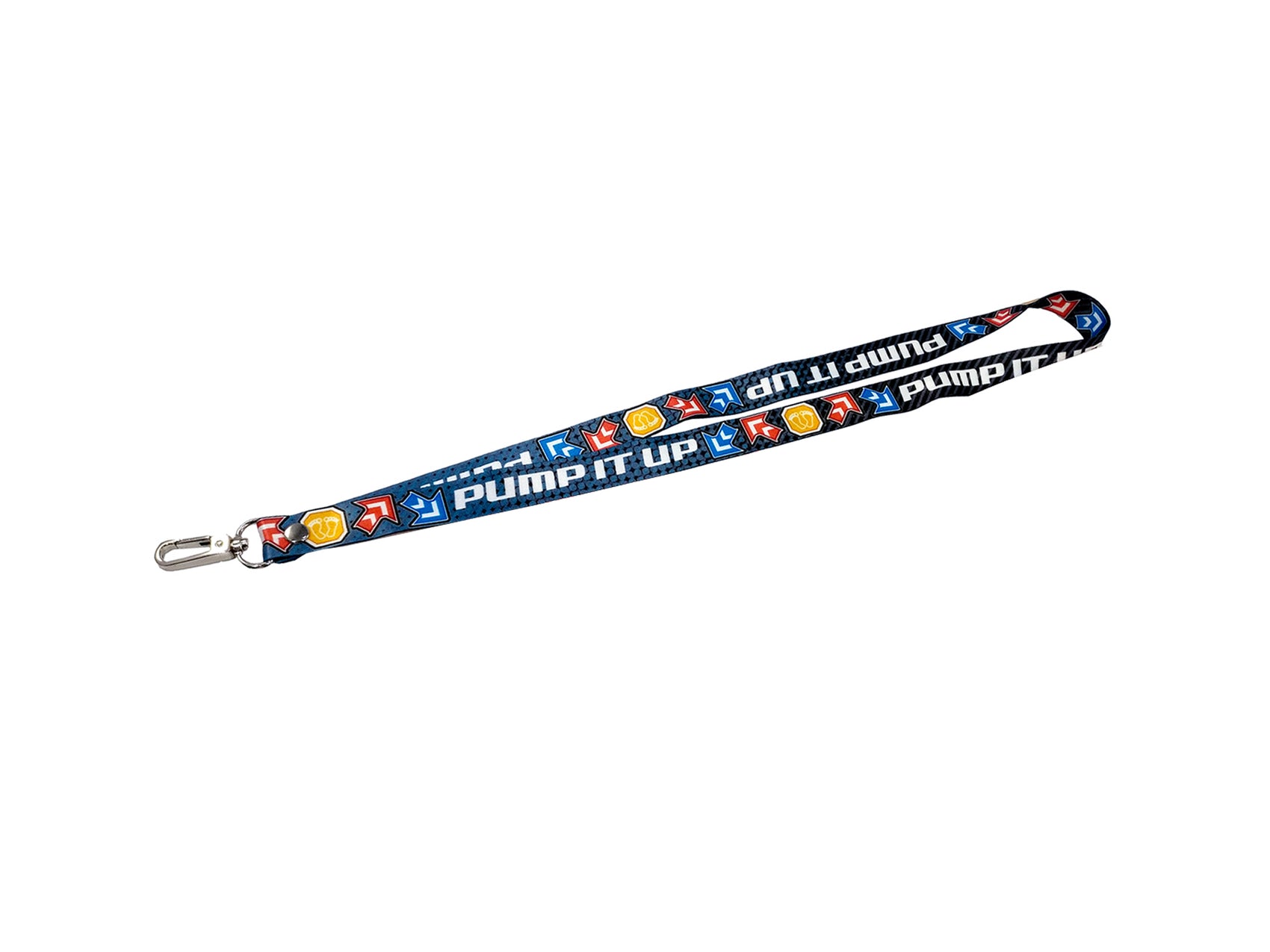 Pump It Up Black Lanyard - Lanyard, PIU, Rhythm Games merch by concon