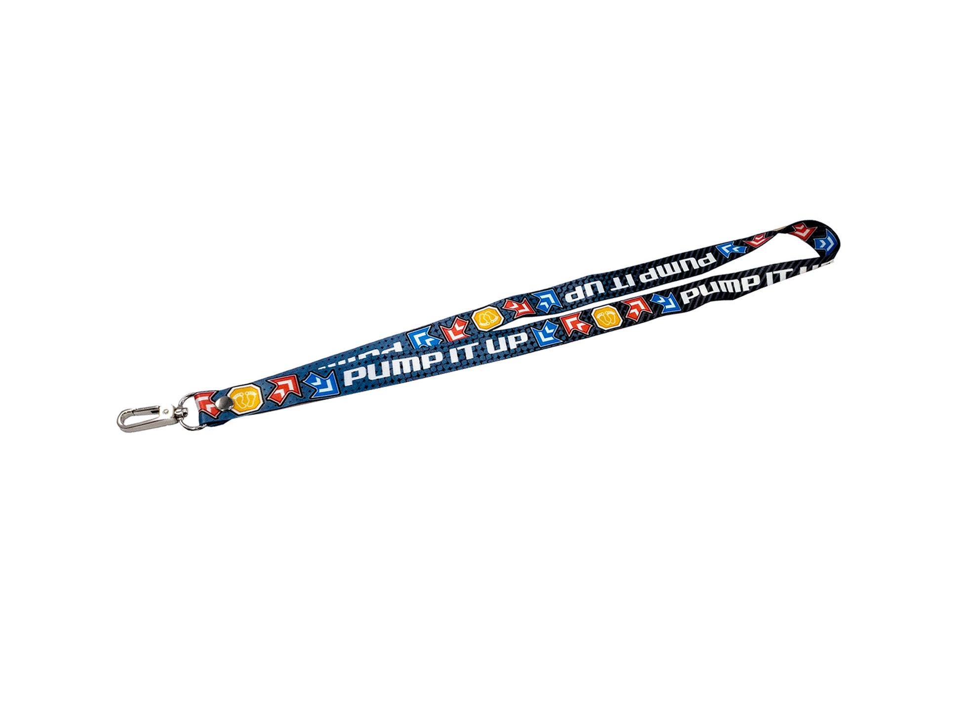 Pump It Up Black Lanyard - Lanyard, PIU, Rhythm Games merch by concon
