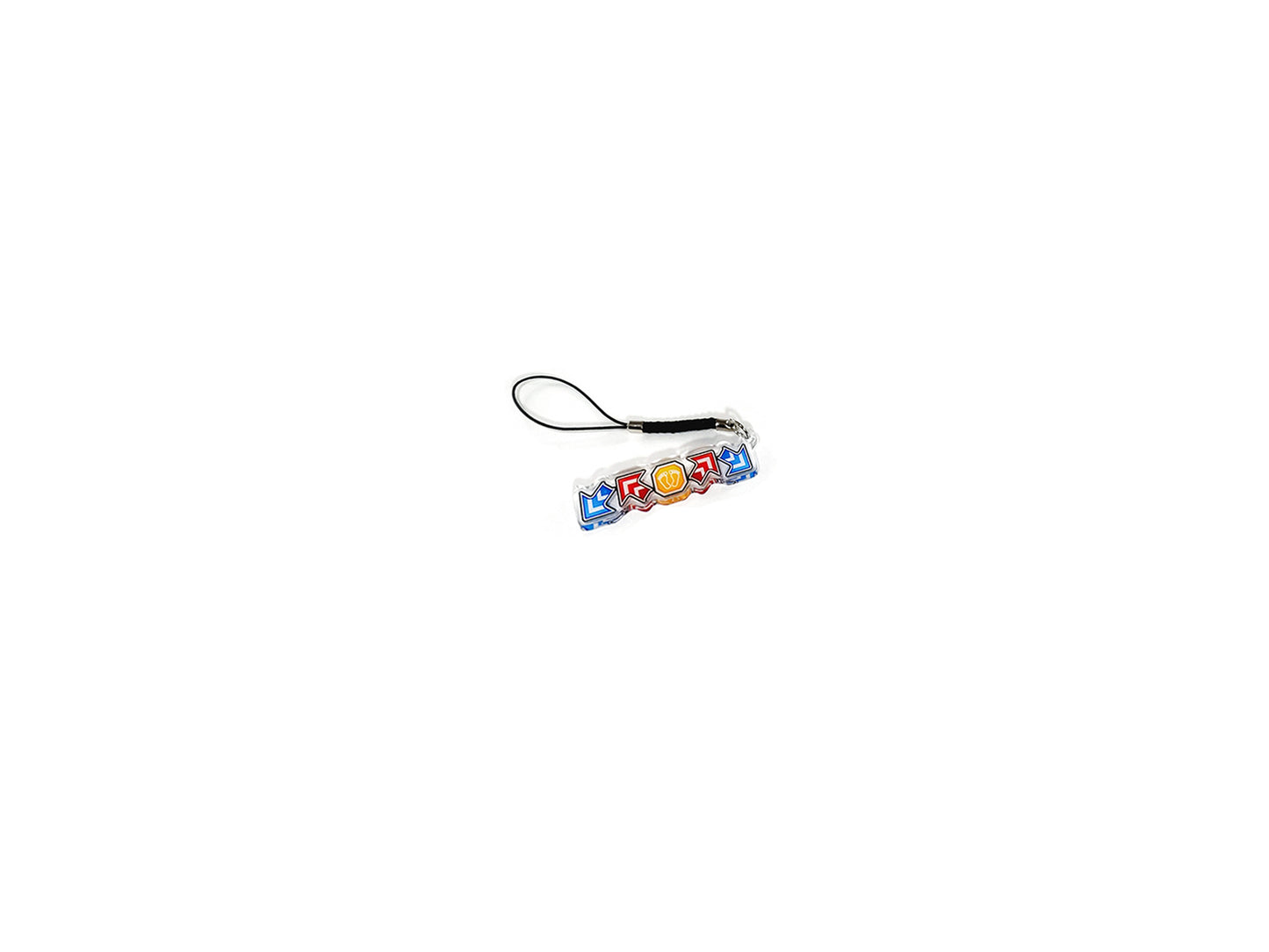 Pump It Up PIU Arrows Double Sided Acrylic Charm