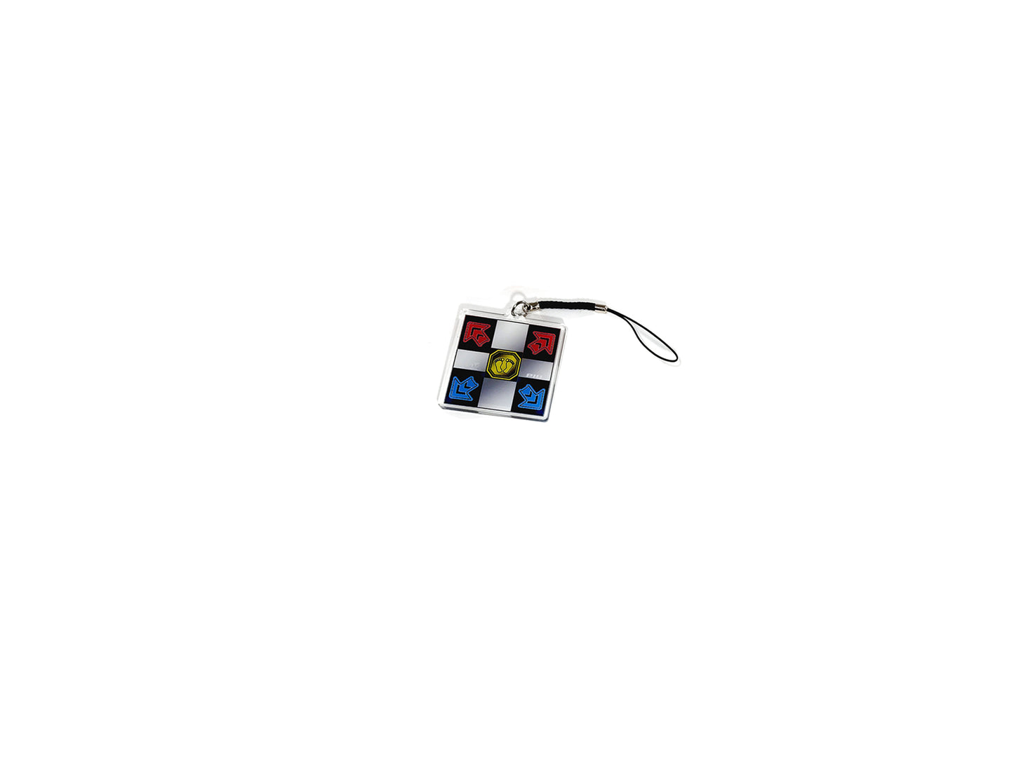Pump It Up PIU Arrow Pad Double Sided Acrylic Charm