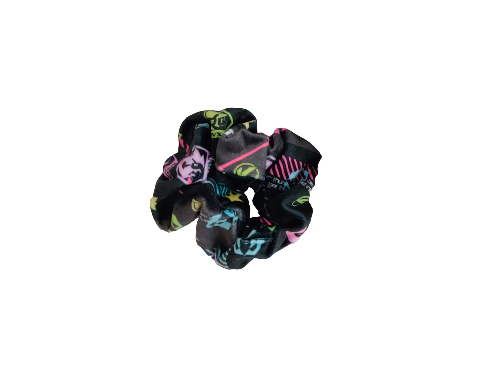 SDVX Black Scrunchie - clearance, Rhythm Games, scrunchies merch by concon