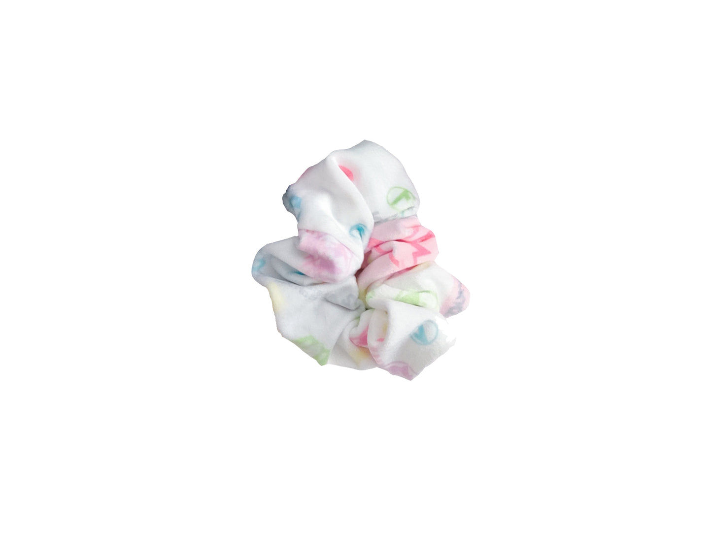 SDVX White Scrunchie - clearance, Rhythm Games, scrunchies merch by concon