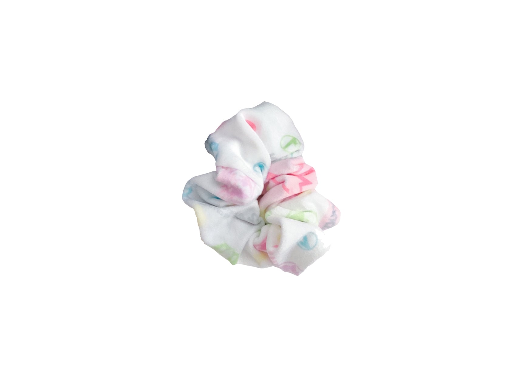 SDVX White Scrunchie - clearance, Rhythm Games, scrunchies merch by concon