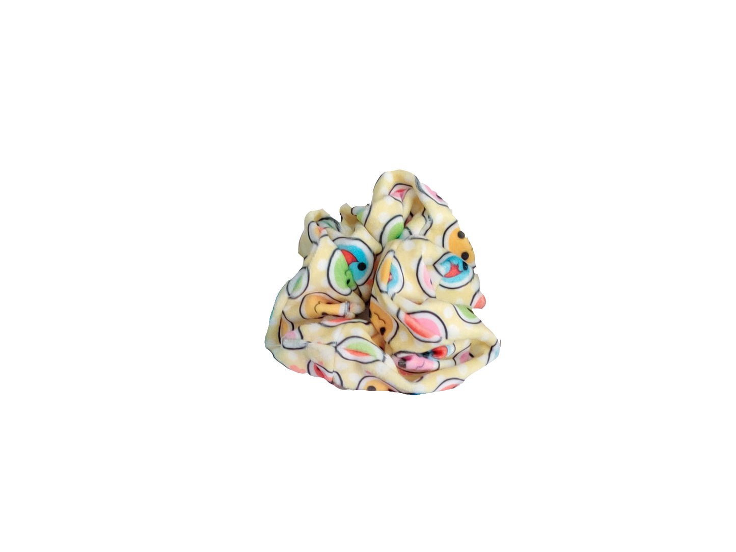 Taiko Yellow Scrunchie