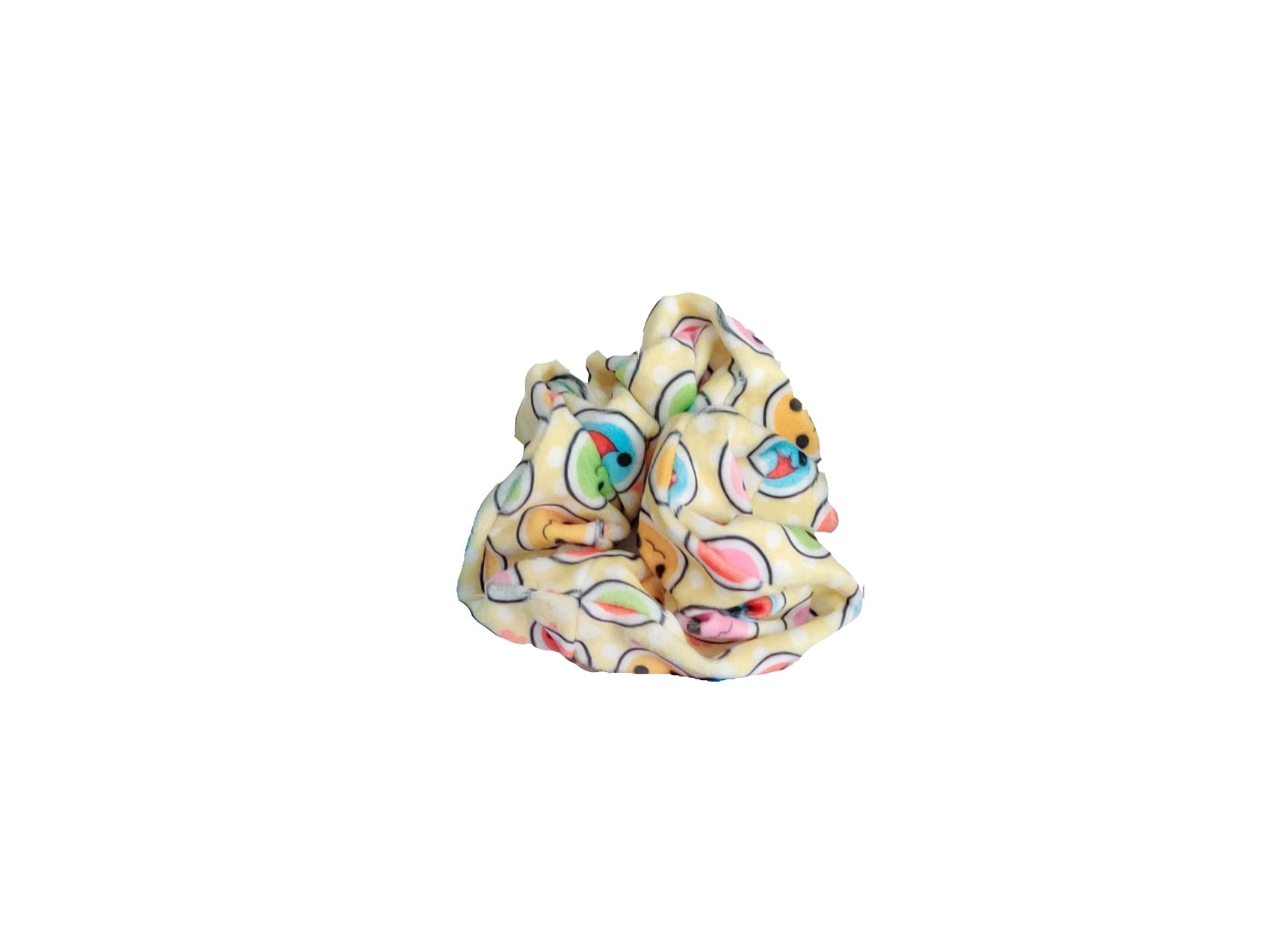 Taiko Yellow Scrunchie
